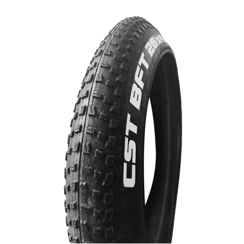 Pneu VTT Fat Bike CST 26 X 4.00 – BFT, Noir, 100-559, Avec TR, Neuf