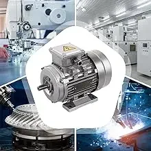 NEUESTER Reinkupfer-Spulenmotor, 750W 14MM Wellen-Elektromotor 3-Phasen Asynchronmotor für Industrie- und Baumaschinen – Detail 7