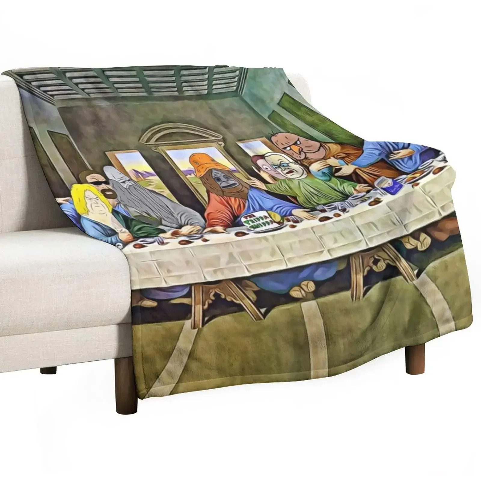 Ultima Cena Di Browntown Coperta Copridivano Coperte Ponderate