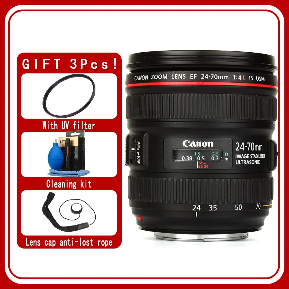EF24-70mm F4 L IS USM　美品 Canon 24-70mm f4 L IS USM - Lens – Kamerastore