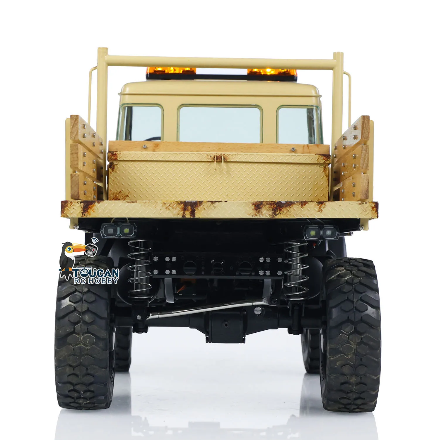 1/10 LESU 4x4 RC Off-Road Vehicle RAVE-UM406 Remote Control Climbing Truck Car TOUCAN DIY Painted Finished Winch Outdoor Toys 3