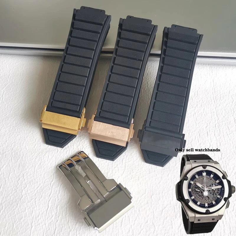 Premium Silicone Sports Strap with Folding Buckle - Universal 19mm*29mm, Unisex Design