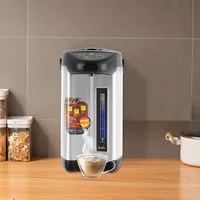 4L 220V 750W chauffe-eau noir norme ue 750W bouilloire électrique en acier inoxydable bouilloire électrique pour bureaux hôtels maison 2