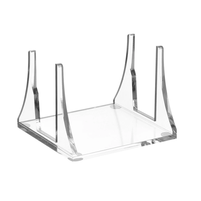 Soporte Acrílico Para Mac Mini M4/M4 Pro - Vertical, Con Botón De Encendido Y Ventilación