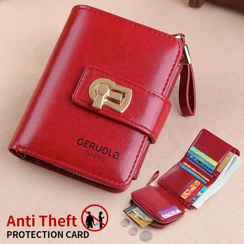 Spacious Card Slot Wallet with Coin and Key Holder - Ideal Birthday or Valentine's Gift