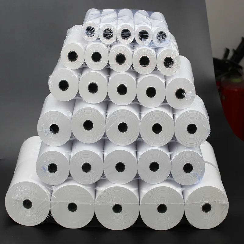 80x60mm Thermal Paper Receipt Bill Paper 80mm Cash Register Printer Supermarket Shop Restaurant Thermal Credit Card