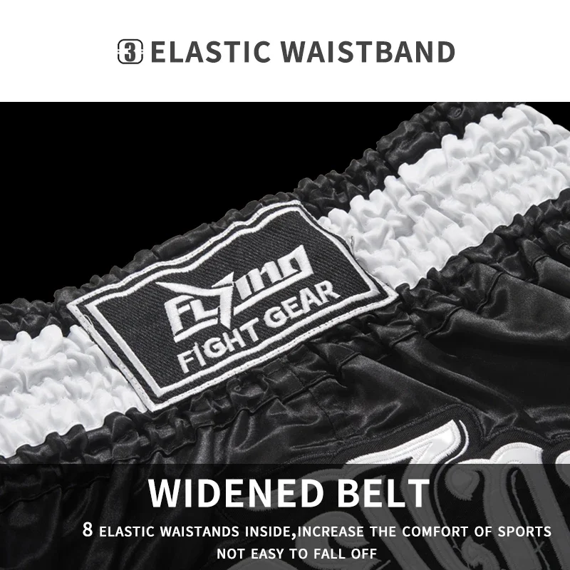 MMA Shorts Muay Thai Boxing Shorts for Men's Women's Kids Teenagers Kickboxing Fighting MMA Trunks Sanda Grappling Bjj Sports Short Pants