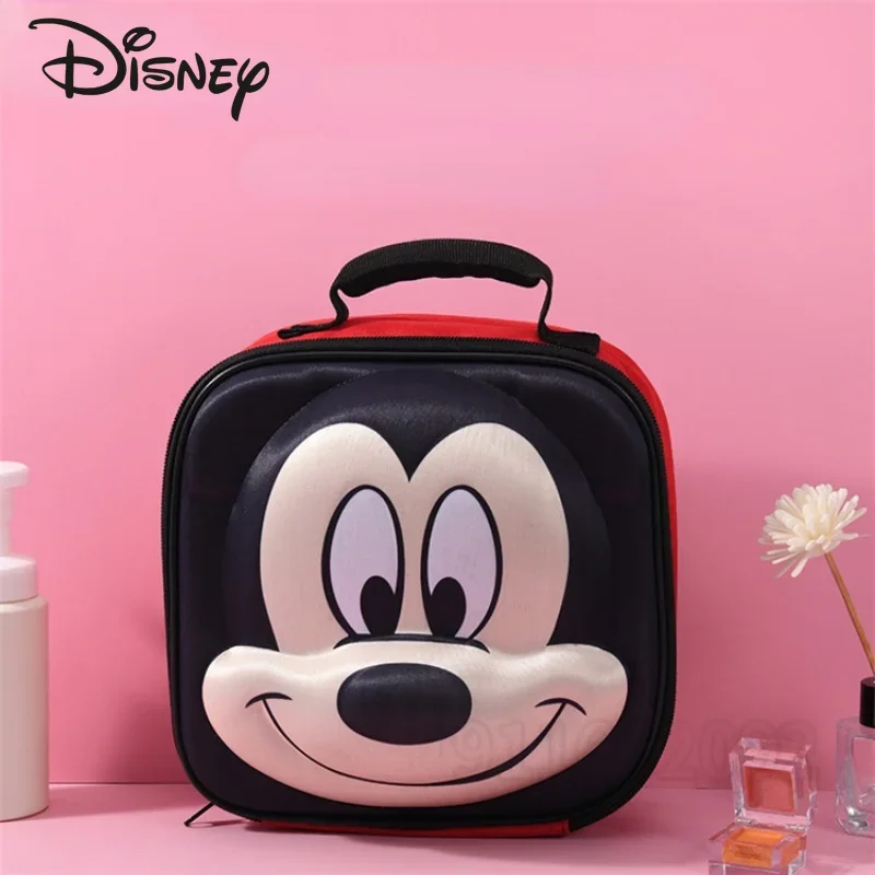 Disney New Mickey Fashion Women's Cosmetic Bag Large Capacity Portable Cosmetic BagOrganizer High Quality Cute Cosmetic Box