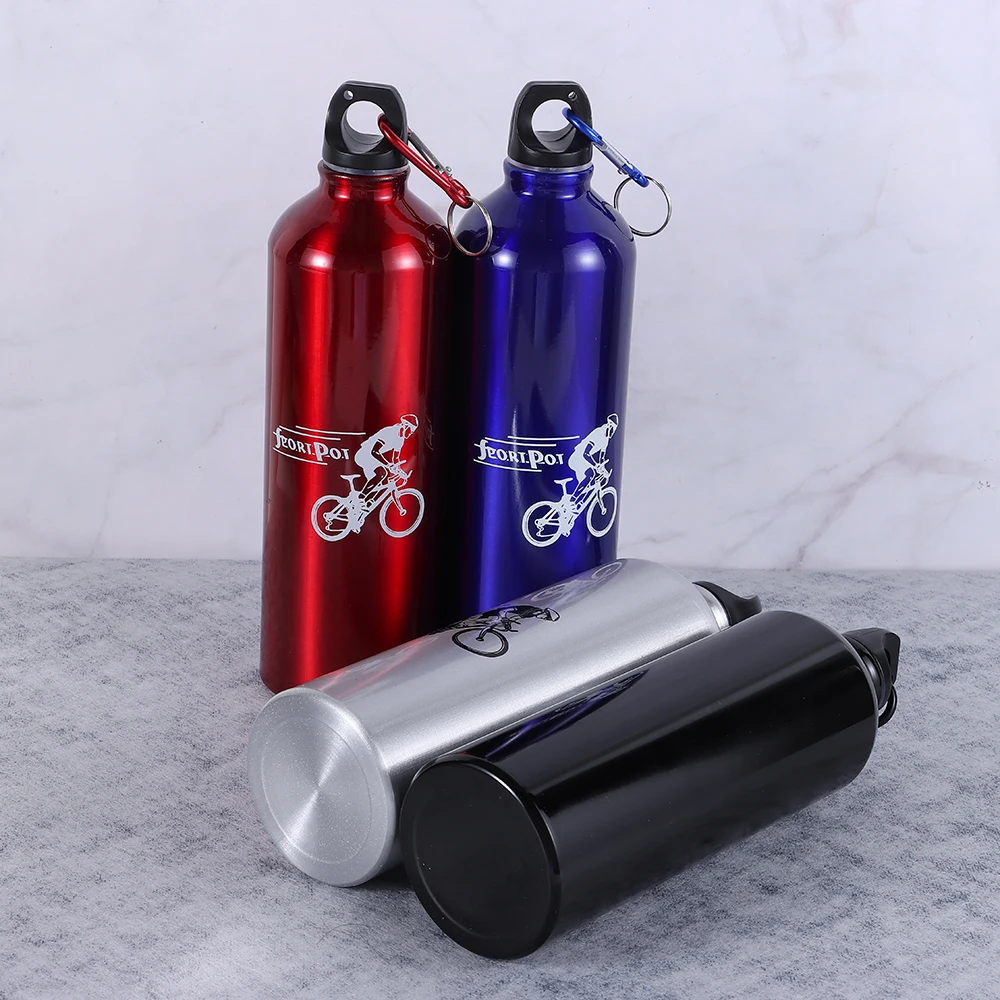Aluminum Alloy 750ml Bicycle Water Bottle Food Grade Sports Fitness Running Riding Camping Hiking Kettle Leak-proof Bike Bottle water bottle bicycle water bottle sports bottle