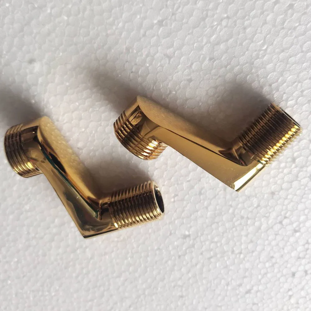 Bathroom Accessory Wall Mounted Claw Foot Bathtub Faucet Adjustable Swing Arms 2pcs faucet accessories