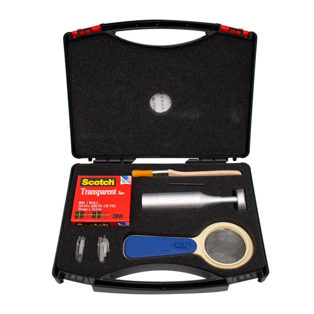 QFH Manual Cross Adhesion Tester Cross-Cut Tester 1MM/2MM/3MM Blades With Magnifier