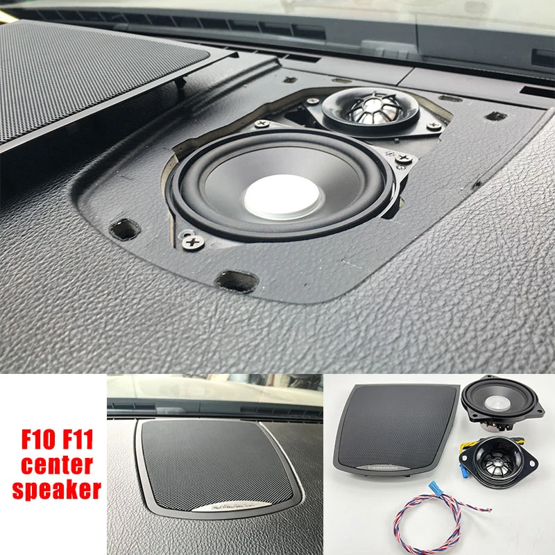 Car Front Door Speaker For BMW F10 F11 5 Series Audio Trumpet Tweeter Cover Head Treble Horn Frame Decoration Original Model Fit for stereo speaker tweeter,door speaker covers