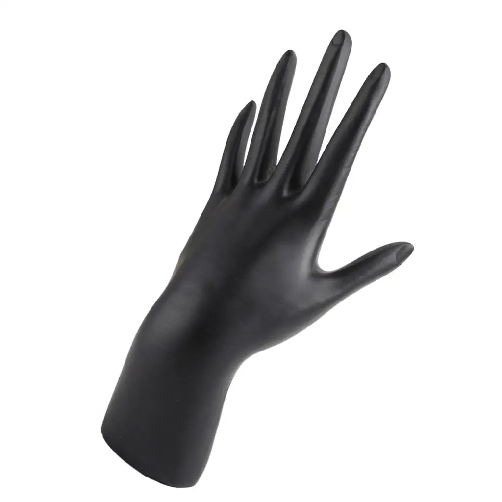 

Black Hand Shaped Ring Bracelet Display Holder Stand Jewelry Display