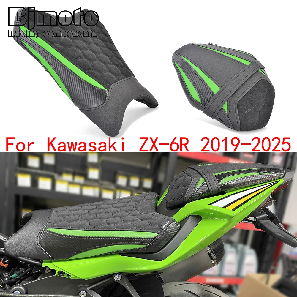 ZX6R 2025 Front Rear Passenger Seat For Kawasaki ZX6R ZX-6R ZX 6R