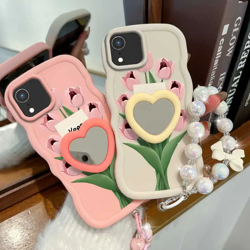 3-Piece Set: Stay Happy Phone Case, Lanyard & Stand