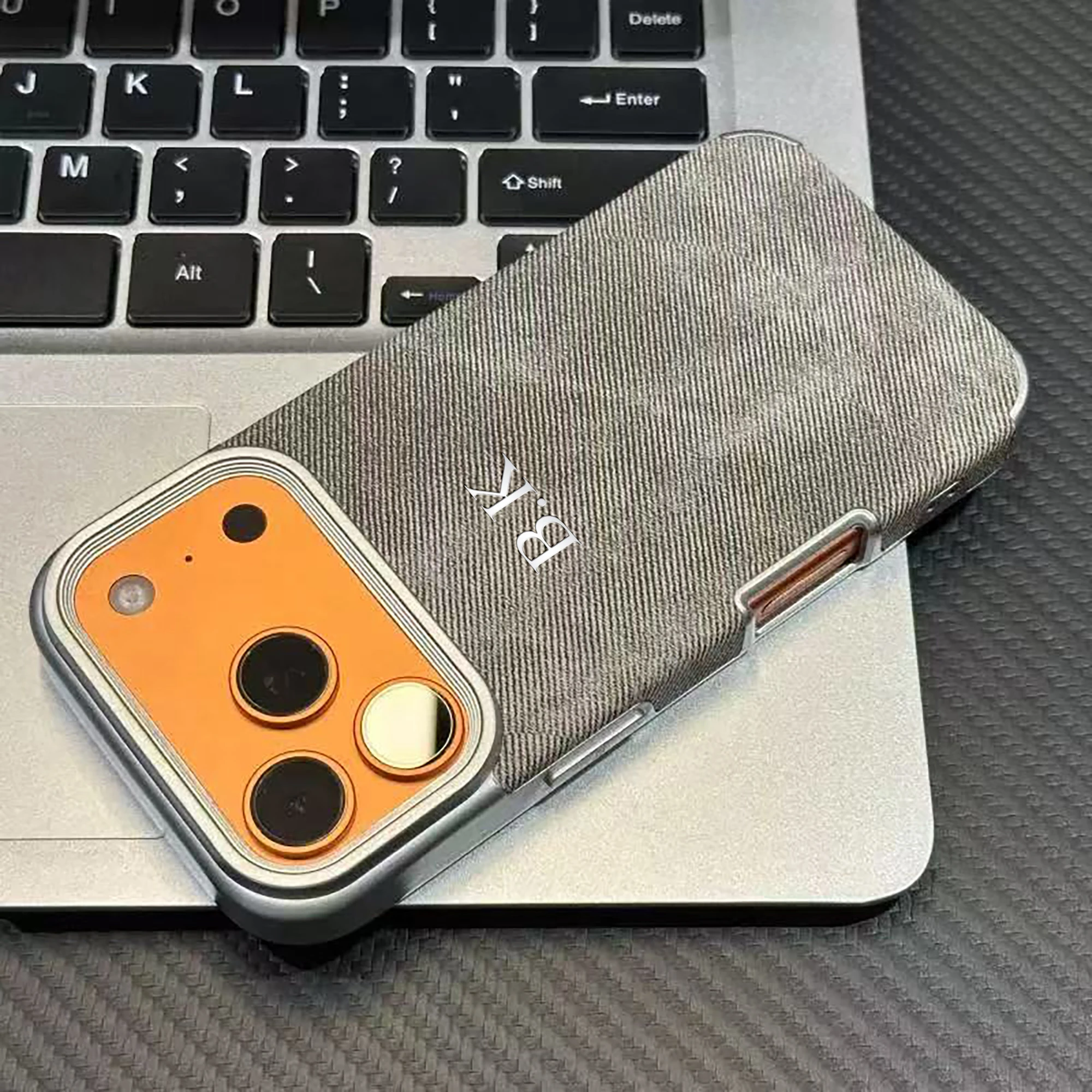 Custom Name Luxury Plating Cowboy Pattern Faux Leather Case for thumbnail 6