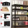 Adjustable Metal Garage Storage Shelves 5 Tier Heavy Duty Utility Shelving Unit 36" x 16" x 72" H Organize Garage Warehouse 5