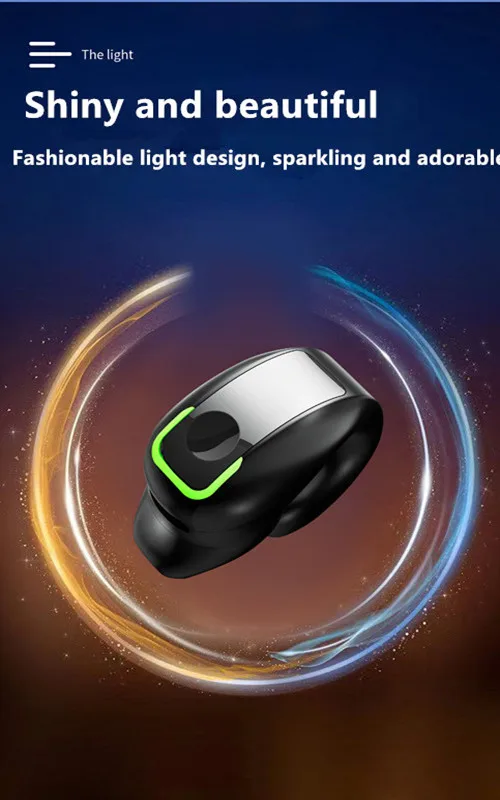 Wireless Bluetooth Earbuds - TWS Bass Headphones with Mic for Sports  Business