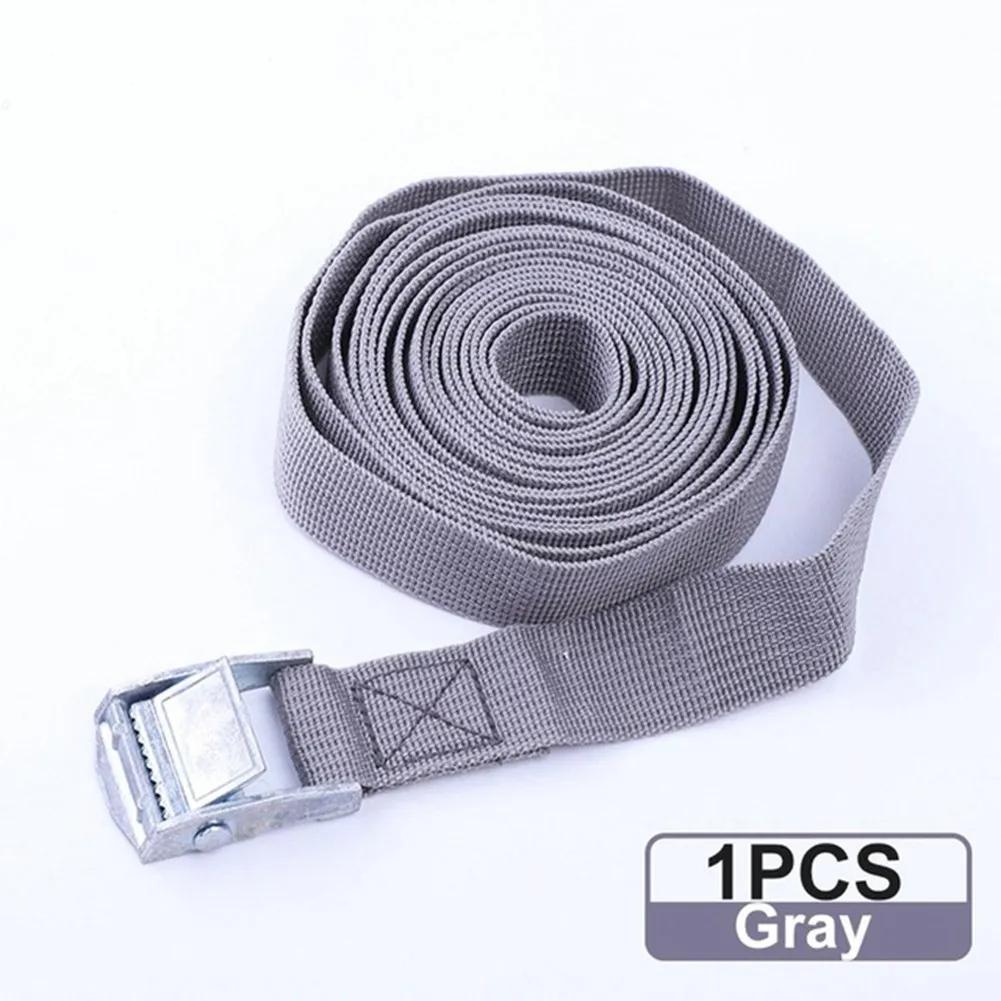 Heavy Duty 2M Lashing Strap with Quick Release Buckle for Long Lasting Cargo Transportation and Baggage Safety
