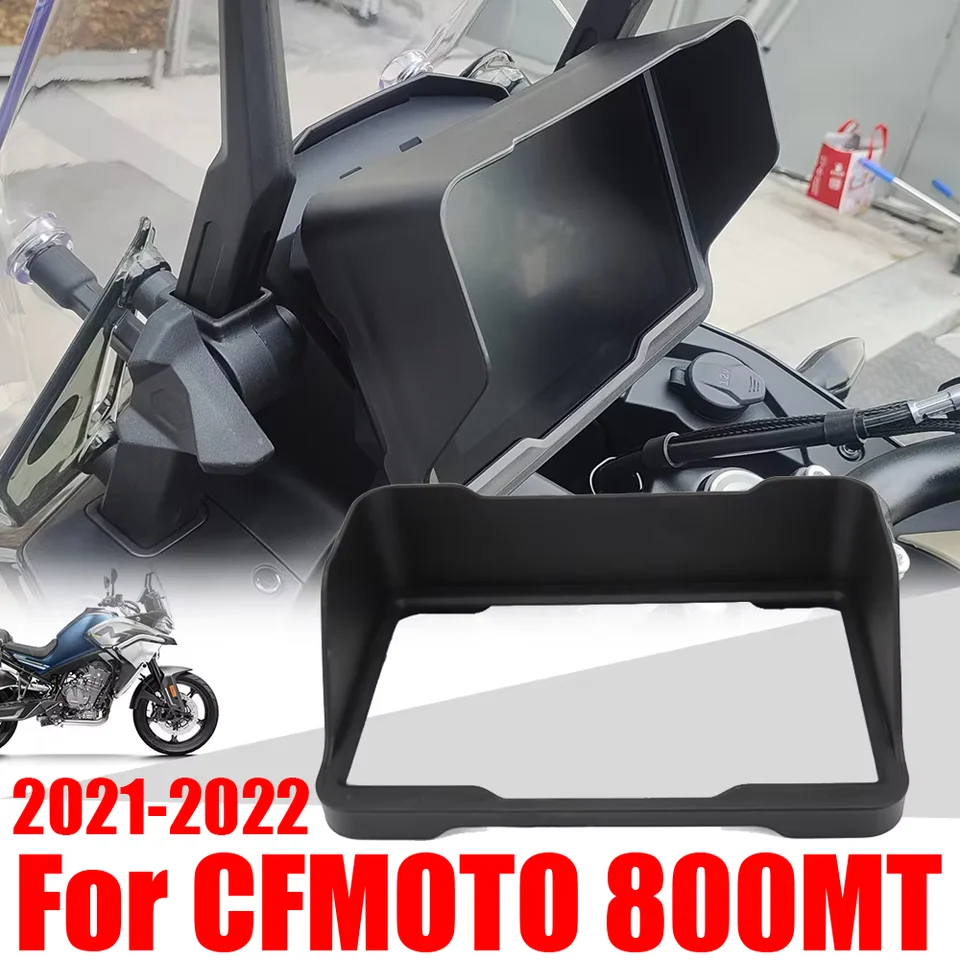 Parasole Per CFMOTO 800MT | Nero | Schermo Antiabbagliante | 2021-2022 | Plastica ABS UV Resistente - Foto 2