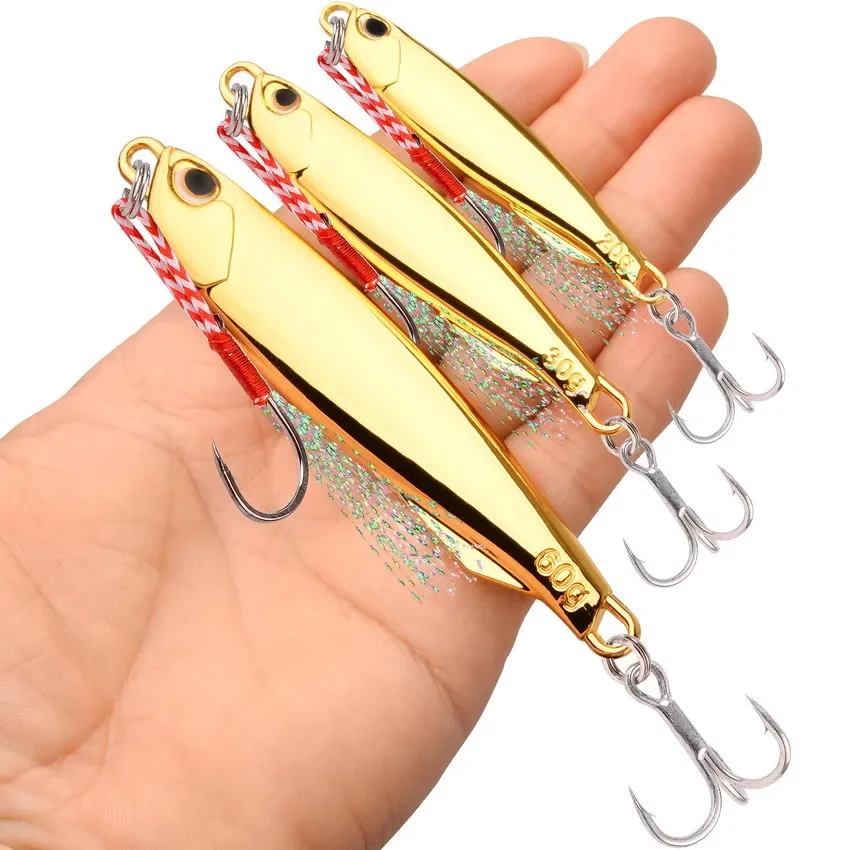 10Pcs Fishing Spoon Lure Set 5g 10g 15g 20g 40g Metal Trout Lures Casting  Pesca Spoon Jig Sea Fishing Lure Tackle Saltwater Bass