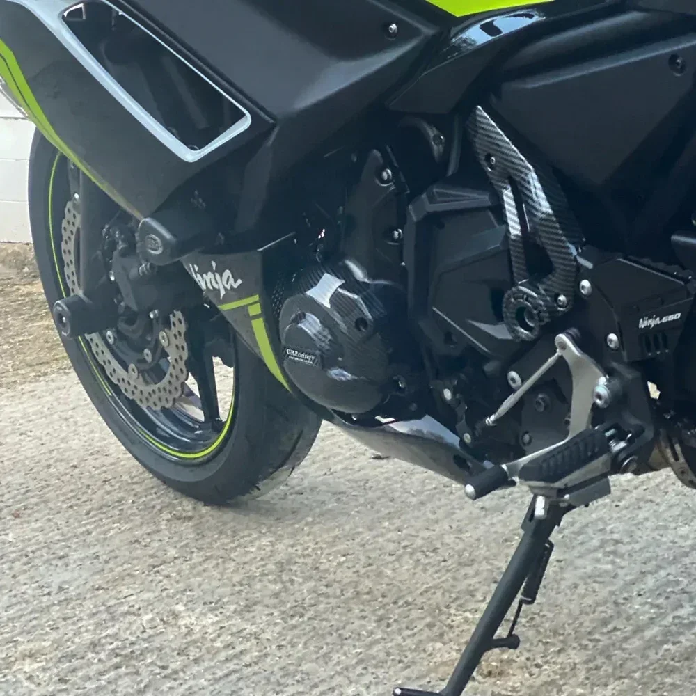 Motorcycle Engine Cover Protection for KAWASAKI Z650 Ninja 650 -