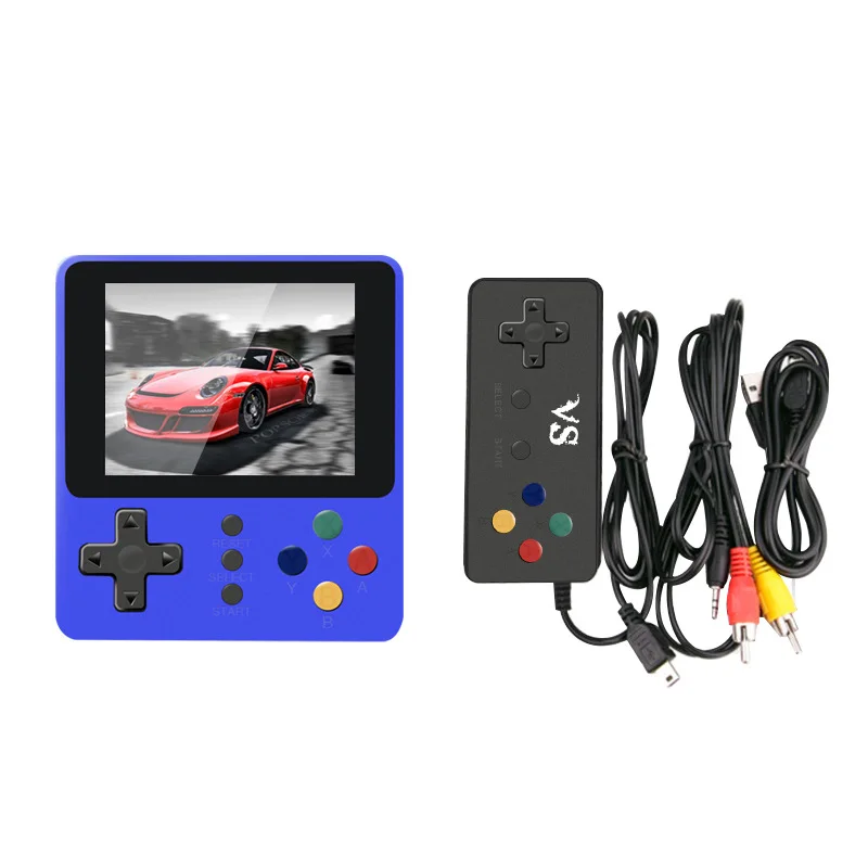 500 In 1 Mini Fc Retro Retro Classic Game Console 3 Inch LCD Video Game Handheld Handheld Game Console 