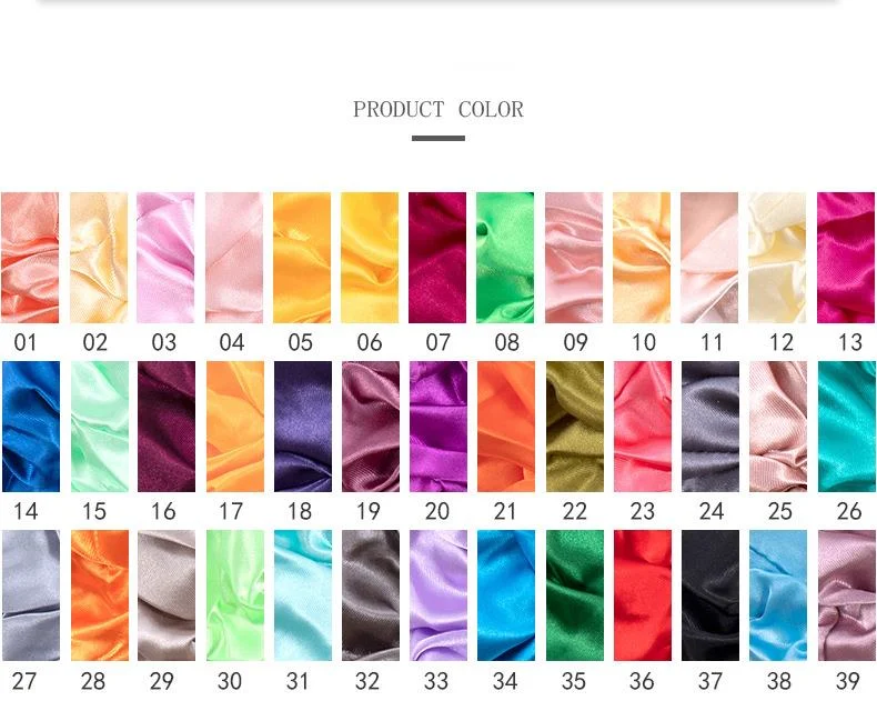 Heißer Verkauf Große Darm Farbe Haar Band Satin Haar Seil frauen Haar Zubehör Multicolor Haar Zubehör_voghion.com