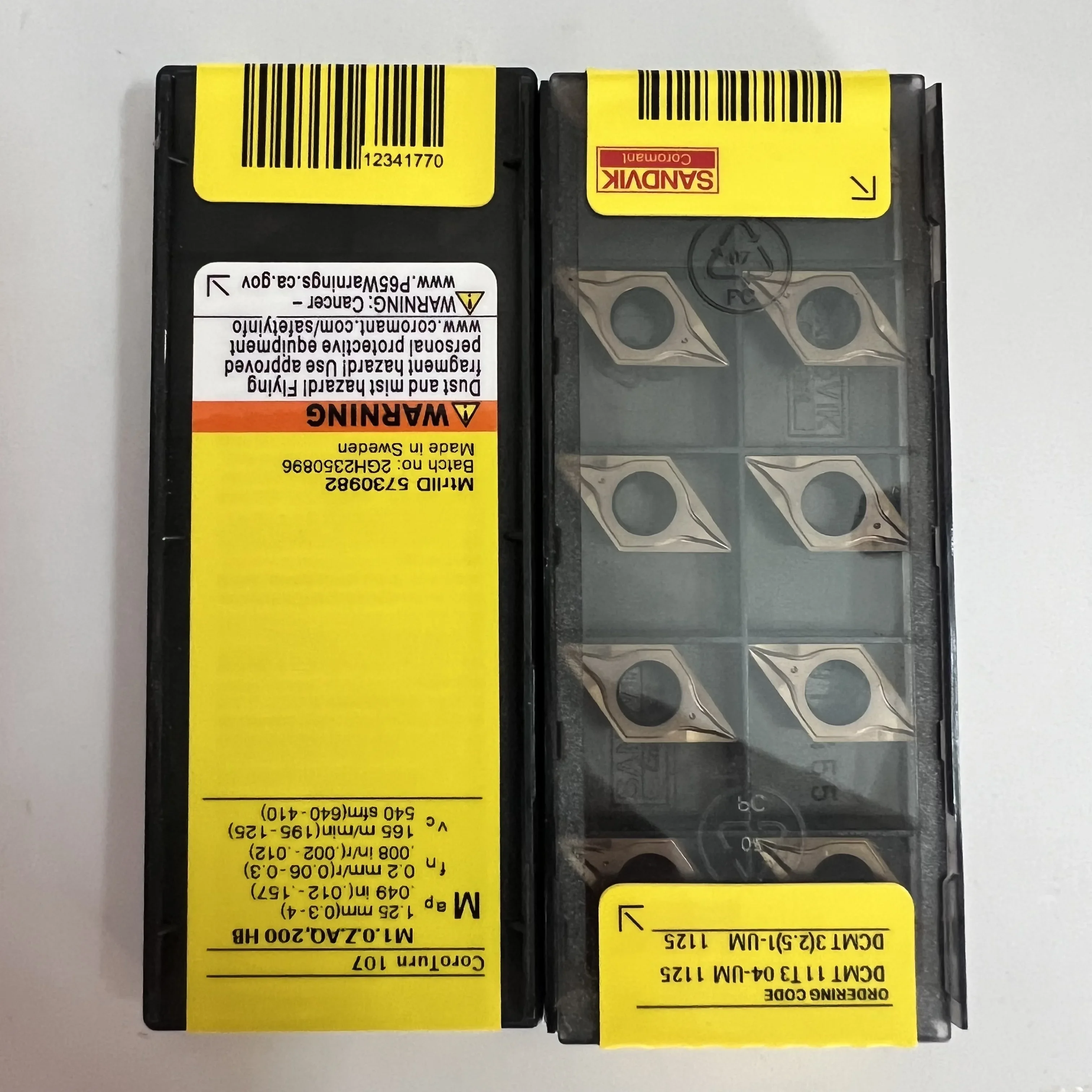 

Sandvik DCMT11T302-UM 1125,DCMT11T304-PF 4225 Оригинальное лезвие CNC