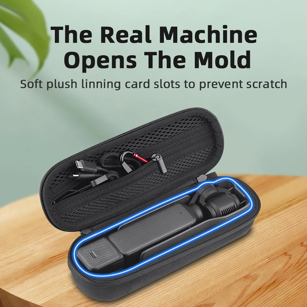 Description Picture 4 of itemBRDRC Carrying Bag Case For DJI Osmo Pocket 3 Protective Travel Nylon Storage Box Handheld Gimbal Stabilizer Camera Accessories