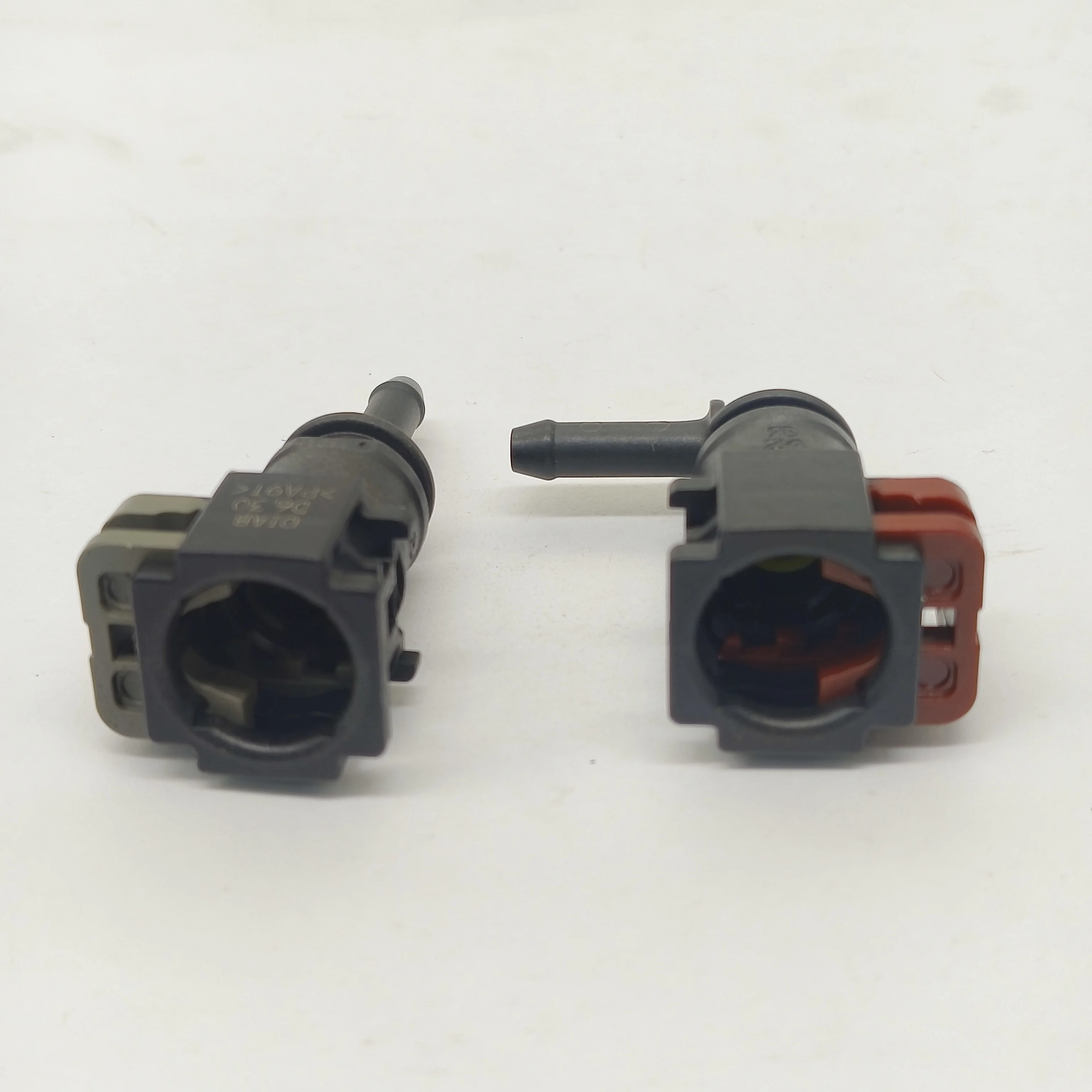 2pcs x 6.3 ID3 Female Auto Car Fuel Line Hose Quick Release Connector Carburetor Part