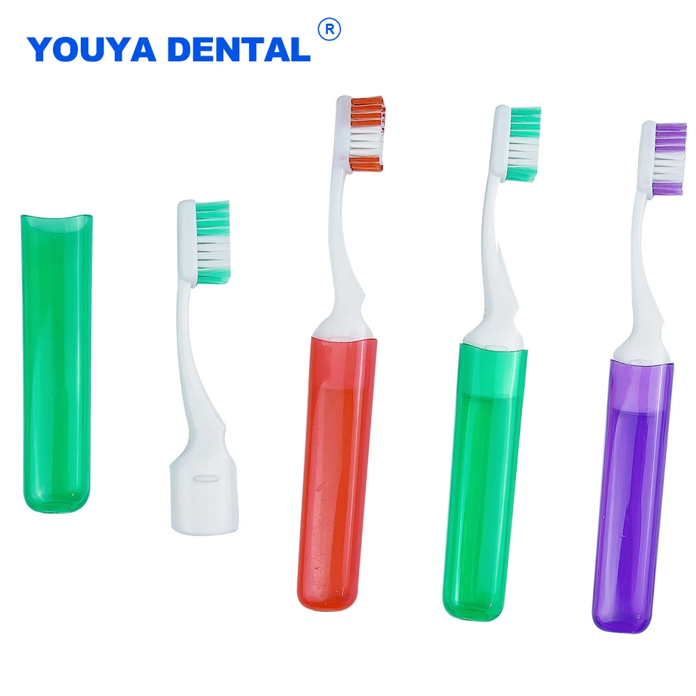 

1pcs Portable Travel Folding Toothbrush Camping Outdoor Tooth Brush Soft Foldable Cleaning brush Hygiene Oral Care Teethbrush