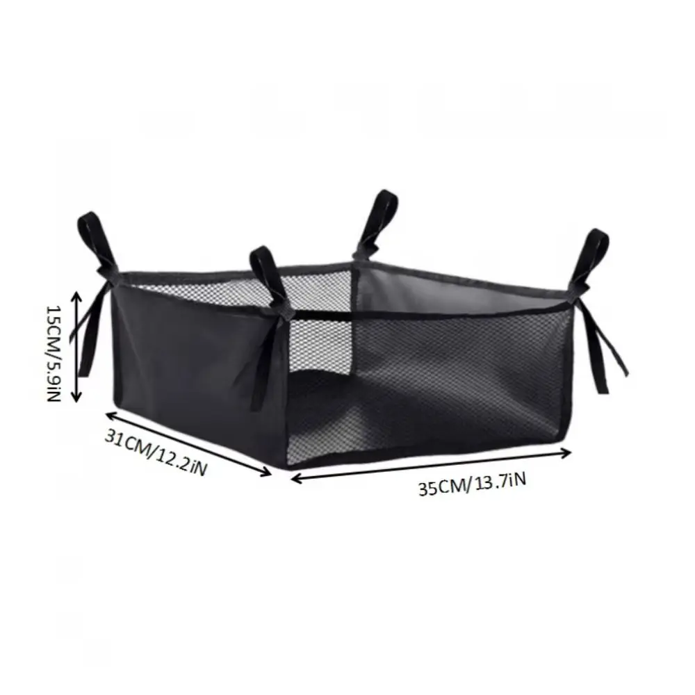 Hanging Under Wheelchair Storage Bag Portable Folding Stroller Storage Basket Base Storage Mesh Under Table Storage Net Walker