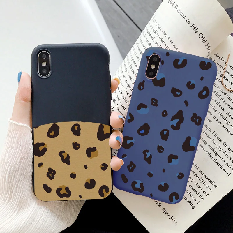 Чехол Ranipobo с леопардовым принтом для телефона iPhone 13 12 11 X XR XS Max, мягкий чехол, противоударный Модный чехол для iPhone 13 12 7 8 7Plus