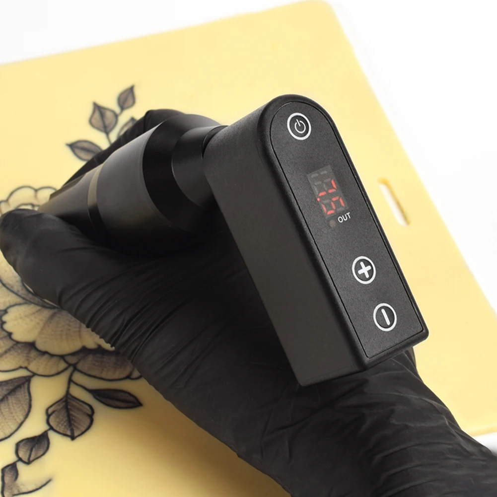 Wireless Tattoo Power Supply RCA Connector 2000mAh Tattoo Battery for Pen Machines Supplies Accessories