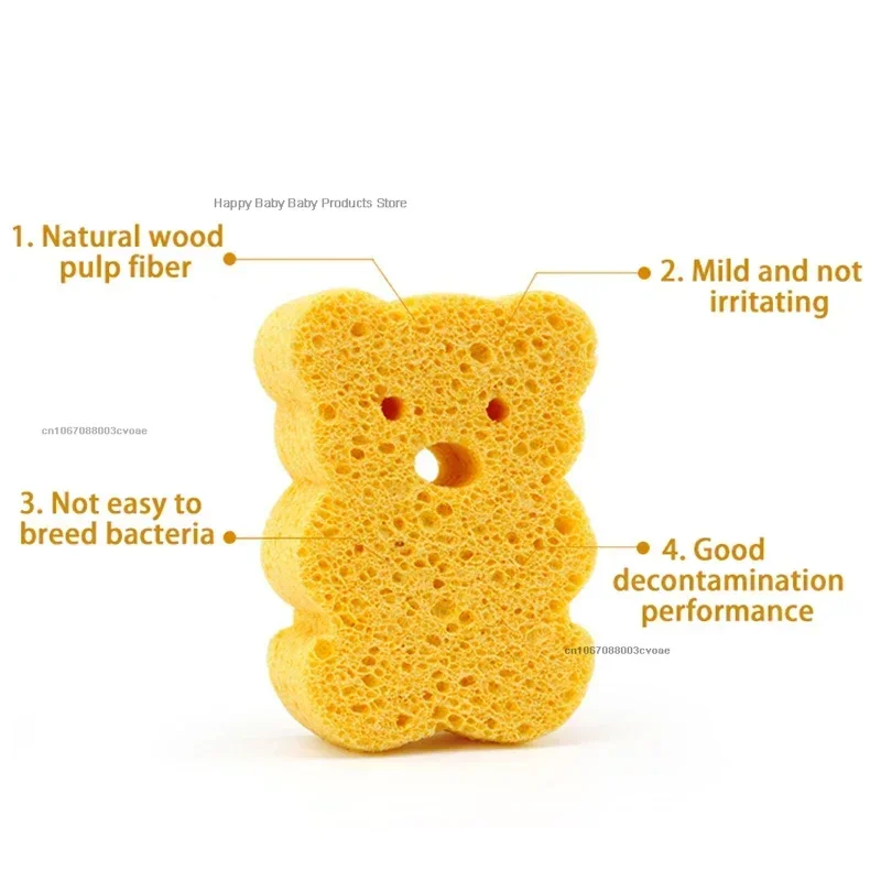 Baby Bath Sponge Creative Infant Bath Sponge Cartoon Shape