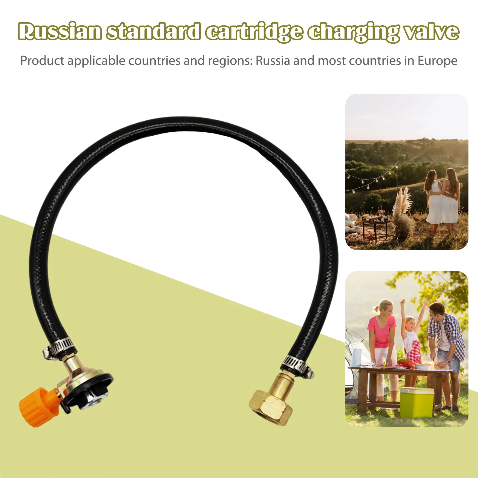 Gas Stove Accessories Cookware Accessories Outdoor Camping Gas Stove Propane Refill Adapter Cylinder Convertor Filling Tank Coupler Adaptor Gas Charging Accessories