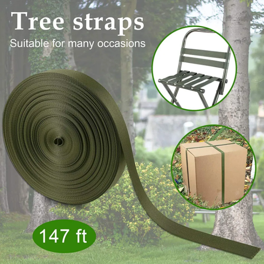 Tree Straps Garden Tie Webbing Strap Garden Tie Plant Supports Tree Staking for Outdoor Use, Plant Supports, Grafting