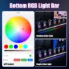 1PC Nixie Tube RGB Retro Digital Clock Light, IPS Glows Analog Clock, Support Wi-Fi Time Calibration, APP Control, Wheather Mode 2