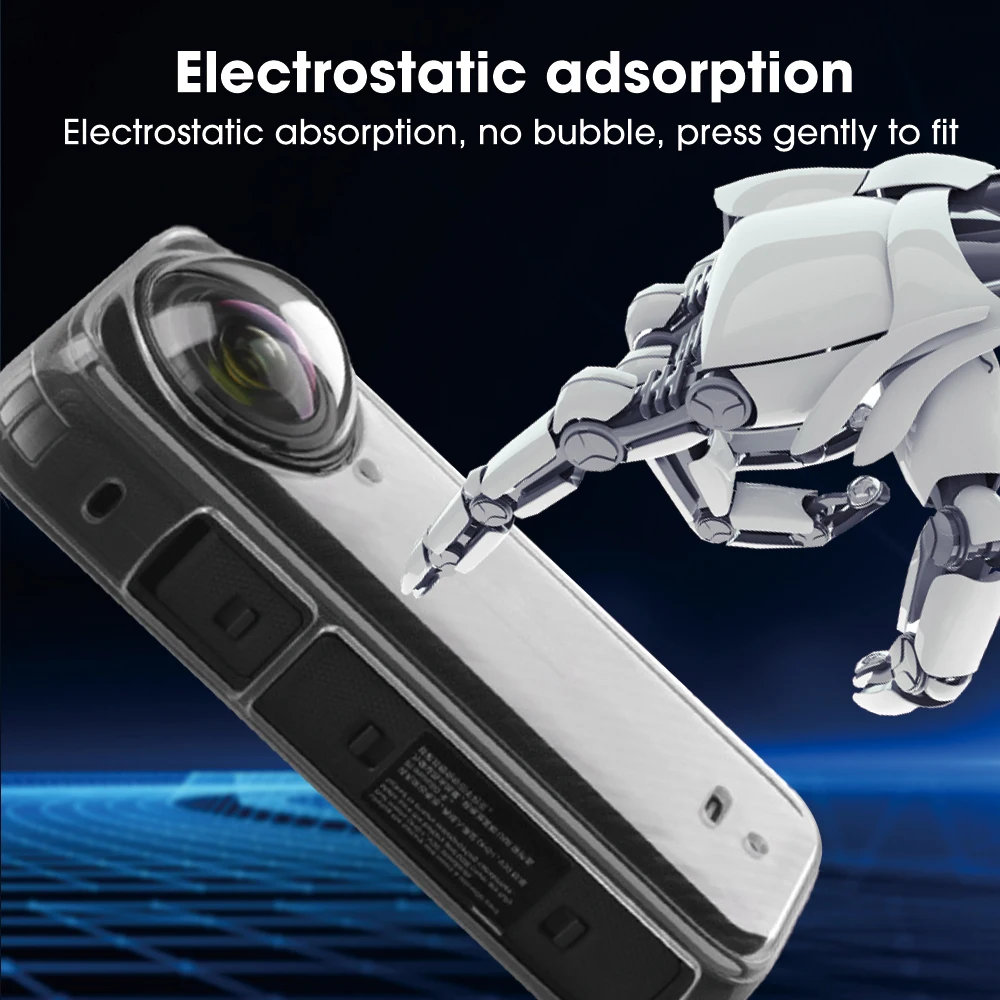 Description Picture 6 of itemTransparent Protective Bag for Insta360 X4 Waterproof Soft TPU Protectors Full Cover Shell Action Video Cameras Accessories