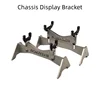 Stainless Steel Repair Bracket Chassis Display Rack For 1/14 Tamiya RC Truck Scania Actros MAN Volvo Tamiya LESU Trailer Tractor 1
