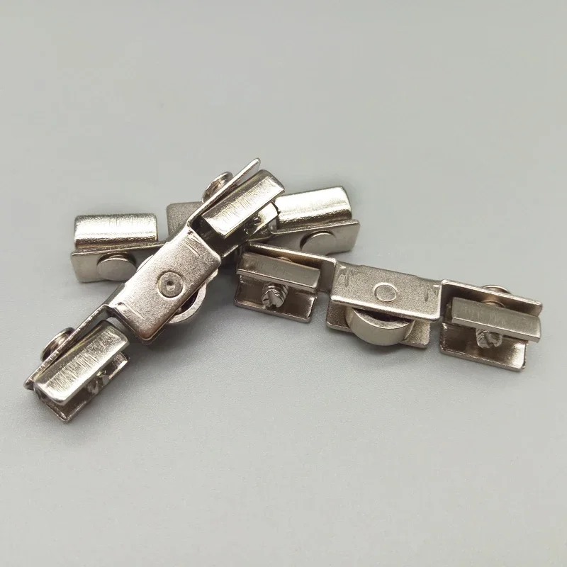10pcs glass H-slot display cabinet sliding slot wheel with bearing counter upper, middle, and lower sliding door wheel