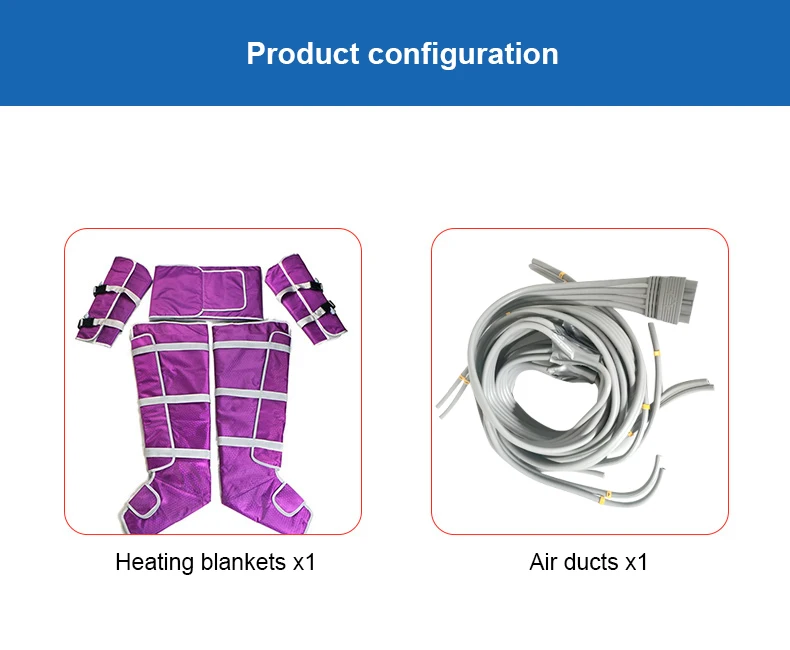 Hot Selling Weight Loss Heating Pressotherapy Sauna Suit Lymphatic Drainage Air Pressure Massage for Body Relax Face Steamer 6