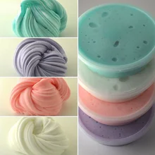 

60ml Fluffy Polymer Antistress Charms for Slimes Putty Slime Kit Plasticine Light Clay Kids Additives Toys