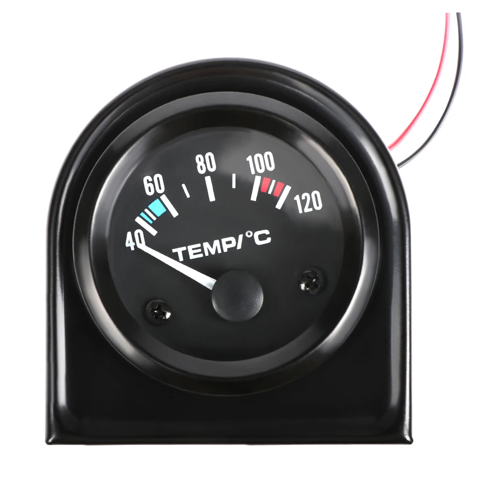 

2" 52mm Digital Car Water Temp Temperature Gauge 12V 40-120℃ LED With With Water Temp Joint Pipe Sensor Adapter Auto Meter