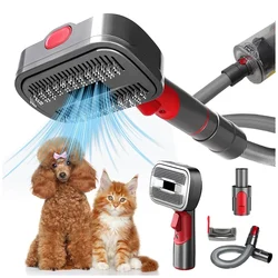 Ultimate Pet Grooming Tool Set with Vacuum Attachment & Grooming Brush - NONE