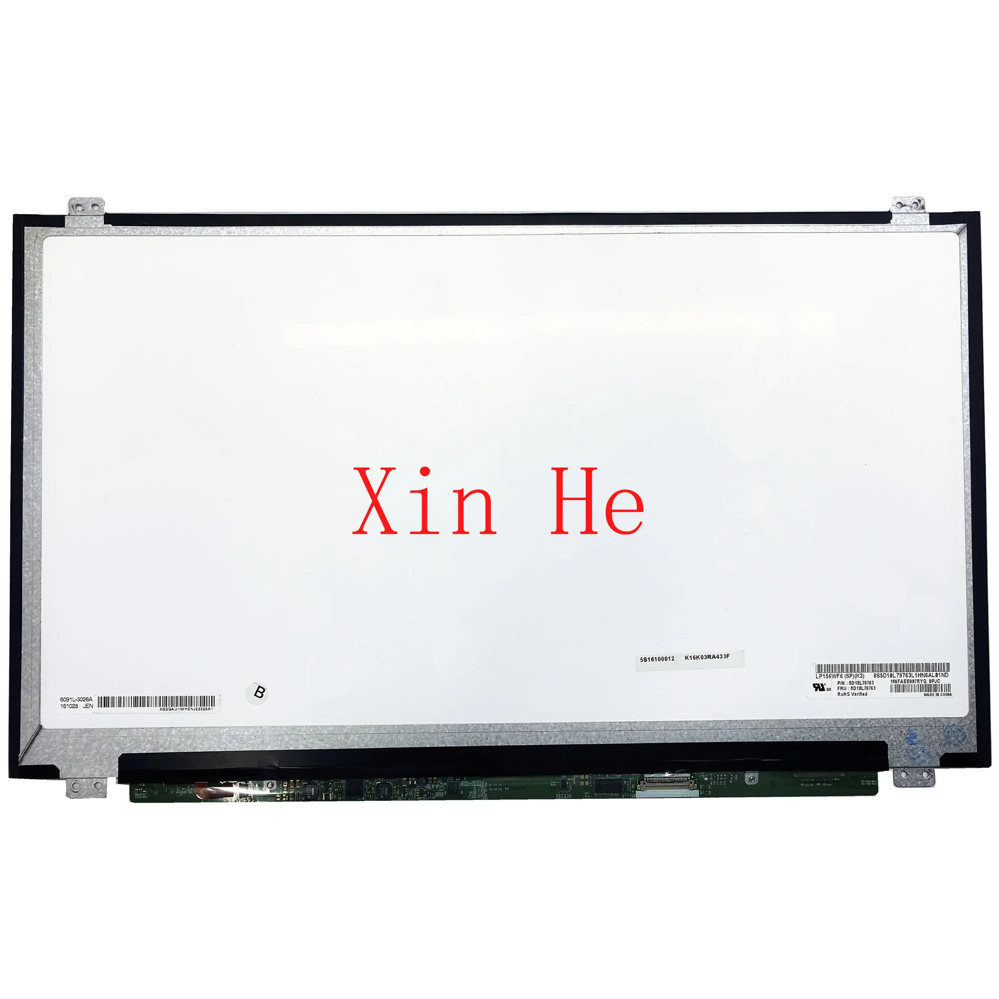 

LP156WF6-SPK3 LP156WF6-SPH1 LP156WF4-SPK1 SPL1 SPU1 NV156FHM-N42 N41 15.6'' IPS FHD Laptop LCD Screen Panel Matrix EDP 30 PINS