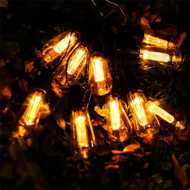 

Outdoor Fairy Lamp Edison Bulb Led Bulb String Light Hanging Waterproof Garden Light Wholesale Party Decoration Solar Light