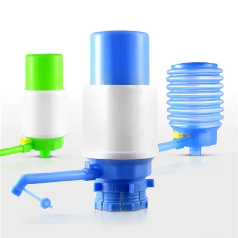 Portable Bottled Drinking Water Hand Press Removable Tube Pressure Pump Water Press Pump with Extra Short Tube Food Grade