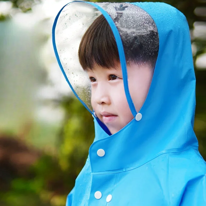 Children Raincoat Rain Poncho Student RainWear